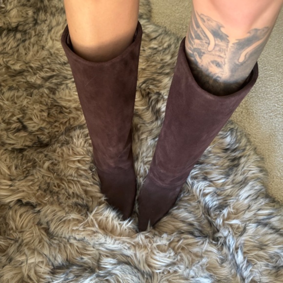 Nine West brand new brown suede fall boot - Picture 5 of 5